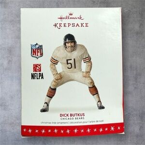 Hallmark Keepsake Dick Butkus Chicago Bears Christmas Ornament - 2016